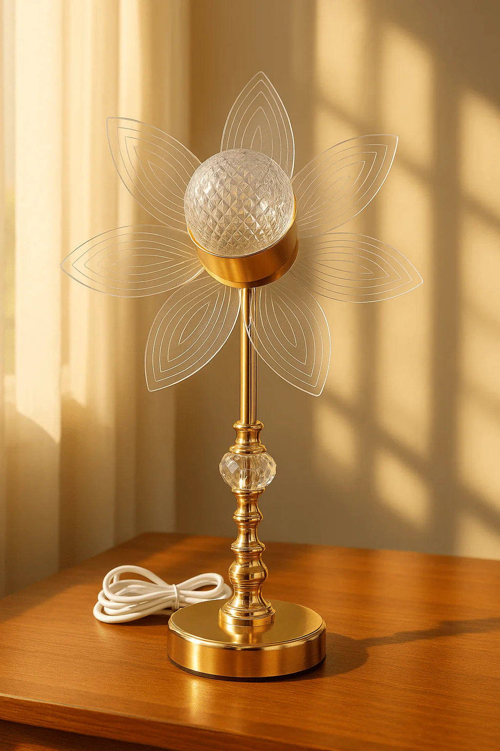 Luxury Crystal-Inspired Table Lamps